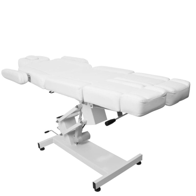 FOTEL KOSMETYCZNY ELEKTR. AZZURRO 706 PEDI 1 SILN. BIAŁY getfull 544