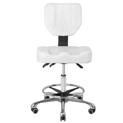TABORET KOSMETYCZNY A-4299 BIAŁY getfull 547