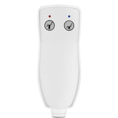 LEŻANKA ELEKTR. DO MASAŻU AZZURRO 336 1SILN. BIAŁA getfull 1382