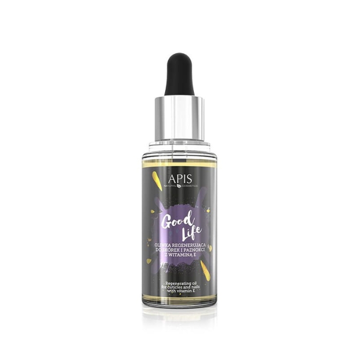 APIS GOOD LIFE OLIWKA REGENERUJĄCA DO SKÓREK I PAZNOKCI Z WITAMINĄ E 30 ML getfull 1981