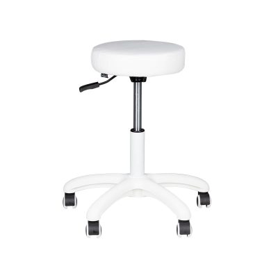 TABORET KOSMETYCZNY AM-303-2 BIAŁY getfull 2082