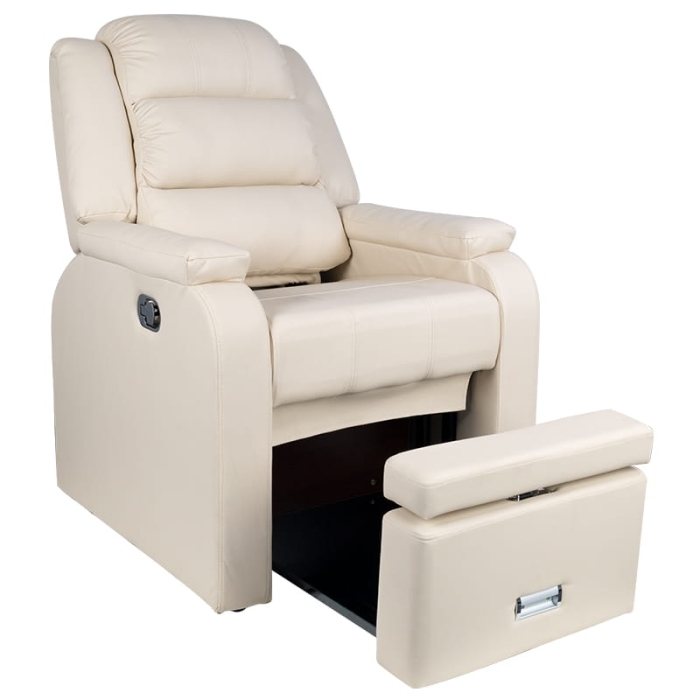 FOTEL SPA DO PEDICURE HILTON KREMOWY getfull 3736