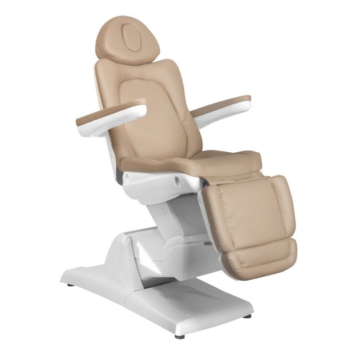 FOTEL KOSMETYCZNY ELEKTR. AZZURRO 870 3 SILN. CAPPUCCINO getfull 535