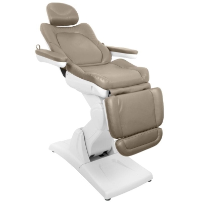 FOTEL KOSMETYCZNY ELEKTR. AZZURRO 870 3 SILN. CAPPUCCINO getfull 535