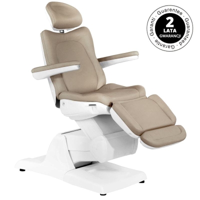 FOTEL KOSMETYCZNY ELEKTR. AZZURRO 870 3 SILN. CAPPUCCINO getfull 535