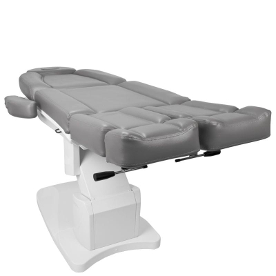 FOTEL KOSMETYCZNY ELEKTR. AZZURRO 708AS PEDI 3 SILN. SZARY getfull 596