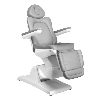 FOTEL KOSMETYCZNY ELEKTR. AZZURRO 870 3 SILN. SZARY getfull 534