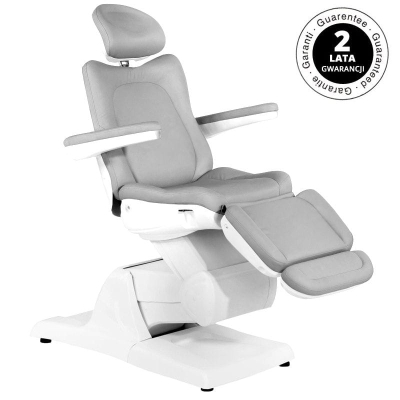 FOTEL KOSMETYCZNY ELEKTR. AZZURRO 870 3 SILN. SZARY getfull 534