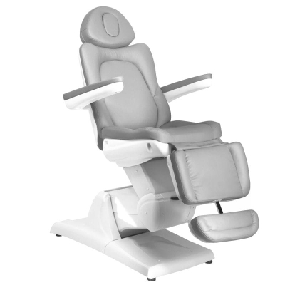 FOTEL KOSMETYCZNY ELEKTR. AZZURRO 870 3 SILN. SZARY getfull 534