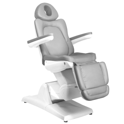 FOTEL KOSMETYCZNY ELEKTR. AZZURRO 870 3 SILN. SZARY getfull 534