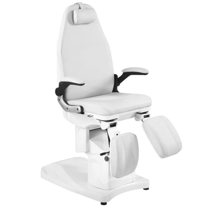 FOTEL PODOLOGICZNY ELEKTR. AZZURRO 709A 3 SILN. BIAŁY getfull 541