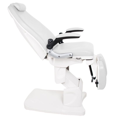 FOTEL PODOLOGICZNY ELEKTR. AZZURRO 709A 3 SILN. BIAŁY getfull 541