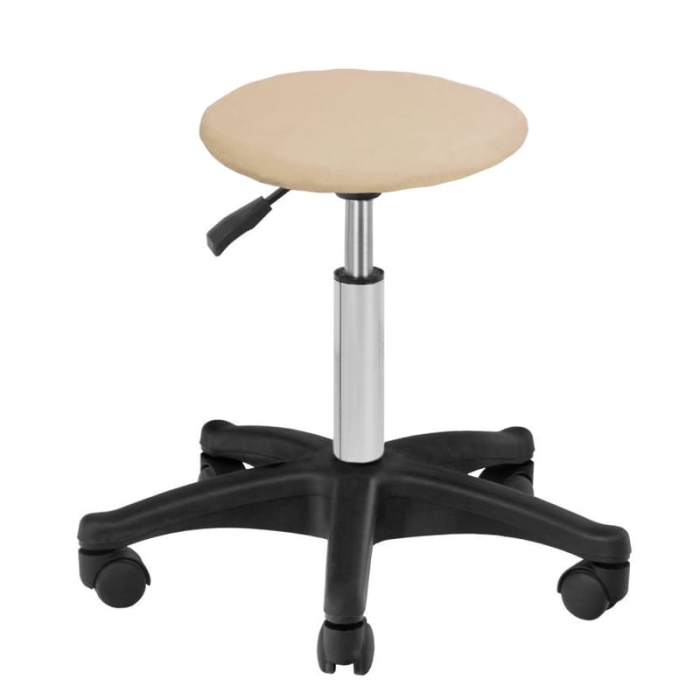 POKROWIEC FROTTE NA TABORET BEŻOWY nr 25 getfull 83