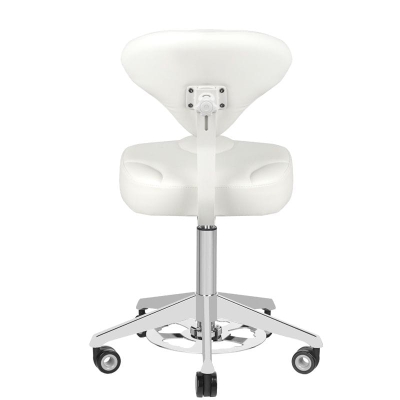 TABORET KOSMETYCZNY AZZURRO 156F BUMP-UP BIAŁY getfull 1123