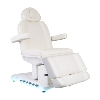 FOTEL KOSMETYCZNY ELEKTR. AZZURRO 708B EXCLUSIVE 3 SILN. PODGRZEWANY getfull 2062