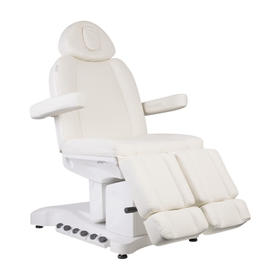 FOTEL KOSMETYCZNY ELEKTR. AZZURRO 708BS PEDI PRO EXCLUSIVE 3 SILN. PODGRZEWANY getfull 2063