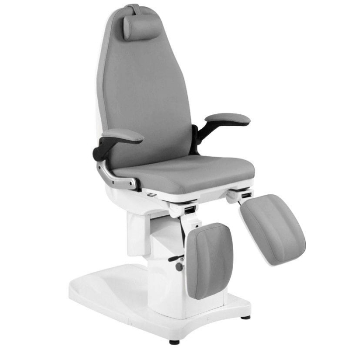 FOTEL PODOLOGICZNY ELEKTR. AZZURRO 709A 3 SILN. SZARY getfull 539