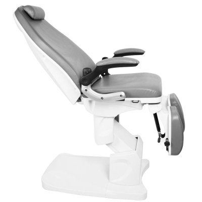 FOTEL PODOLOGICZNY ELEKTR. AZZURRO 709A 3 SILN. SZARY getfull 539