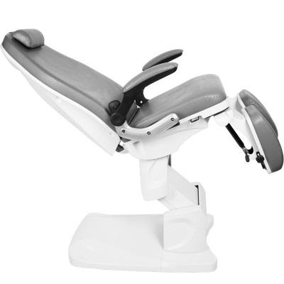 FOTEL PODOLOGICZNY ELEKTR. AZZURRO 709A 3 SILN. SZARY getfull 539