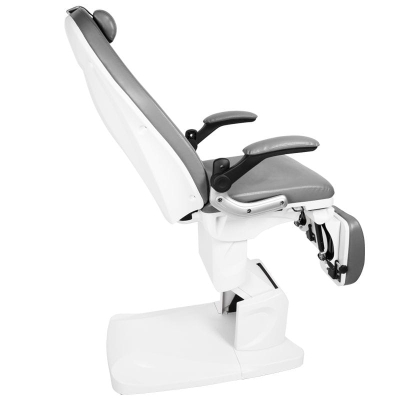 FOTEL PODOLOGICZNY ELEKTR. AZZURRO 709A 3 SILN. SZARY getfull 539
