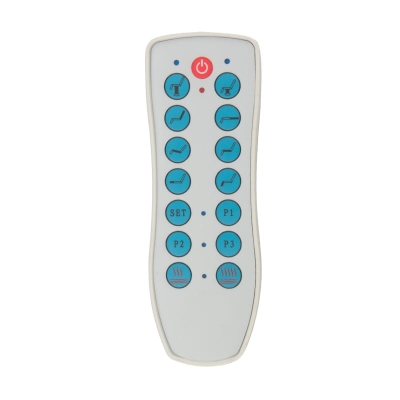 FOTEL KOSMETYCZNY ELEKTR. AZZURRO 708A 4 SILN. SZARY PODGRZEWANY getfull 1701