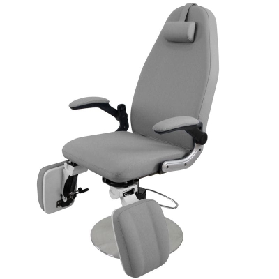 FOTEL PODOLOGICZNY HYDRAULICZNY AZZURRO 713A SZARY getfull 695