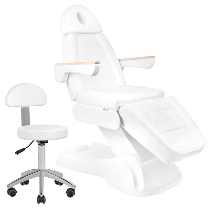 ELEKTRYCZNY FOTEL KOSMETYCZNY LUX 273B + TABORET 304 getfull 3860
