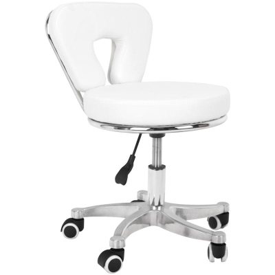 TABORET KOSMETYCZNY DO PEDICURE 9266 BIAŁY getfull 272