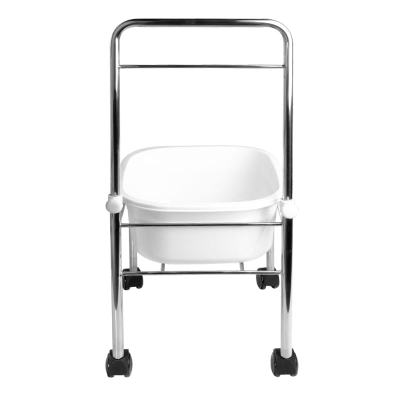 BRODZIK DO PEDICURE NA KÓŁKACH CHROM getfull 3579
