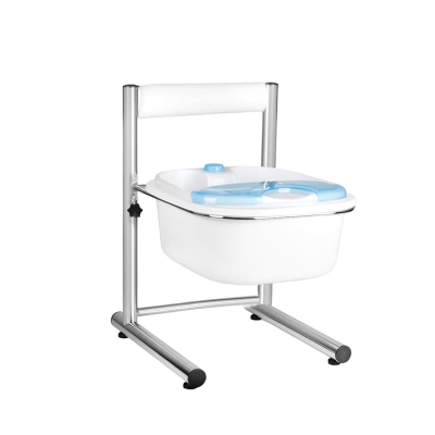 BRODZIK DO PEDICURE Z REGULOWANĄ WYSOKOŚCIĄ CHROM getfull 2870