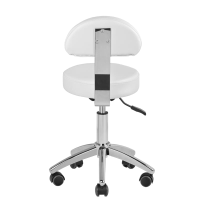 TABORET KOSMETYCZNY DO PEDICURE 304P BIAŁY getfull 1383
