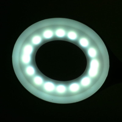 LAMPKA RING LED SNAKE NA BIURKO BIAŁA getfull 1989