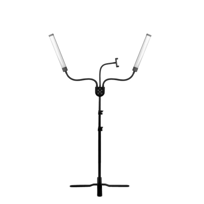 LAMPA LED DO RZĘS I MAKIJAŻU POLLUKS IV TYP MSP-MJ-02 BLACK Z PILOTEM getfull 1816