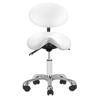 ergonomiczny-taboret-kosmetyczny-bialy
