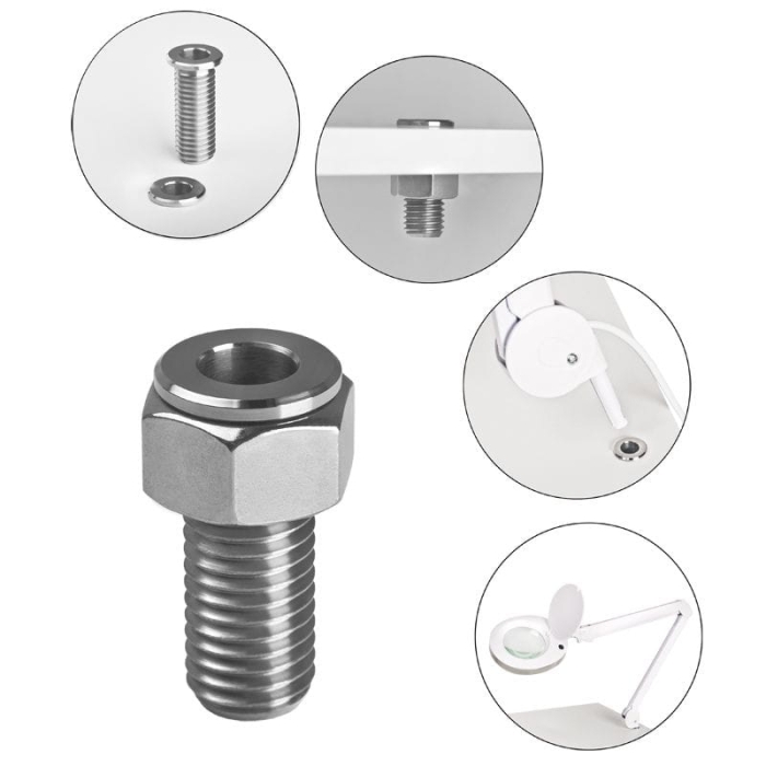UCHWYT LAMPY-LUPY TUBE INOX  getfull 828