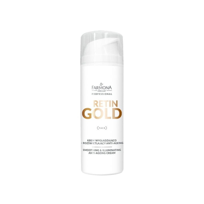 FARMONA RETIN GOLD Krem wygładzająco-rozświetlający anti- ageing 150 ml  getfull 1718