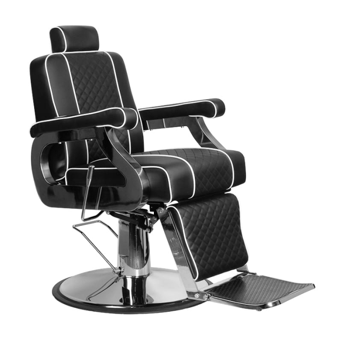 GABBIANO FOTEL BARBERSKI PAULO CZARNY getfull 1500