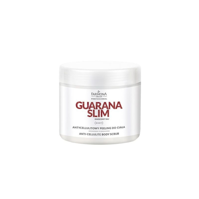 FARMONA GUARANA SLIM Antycellulitowy peeling do ciała 600 g getfull 1745