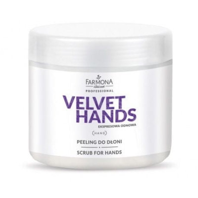 FARMONA VELVET HANDS Peeling do dłoni 550 g getfull 1760
