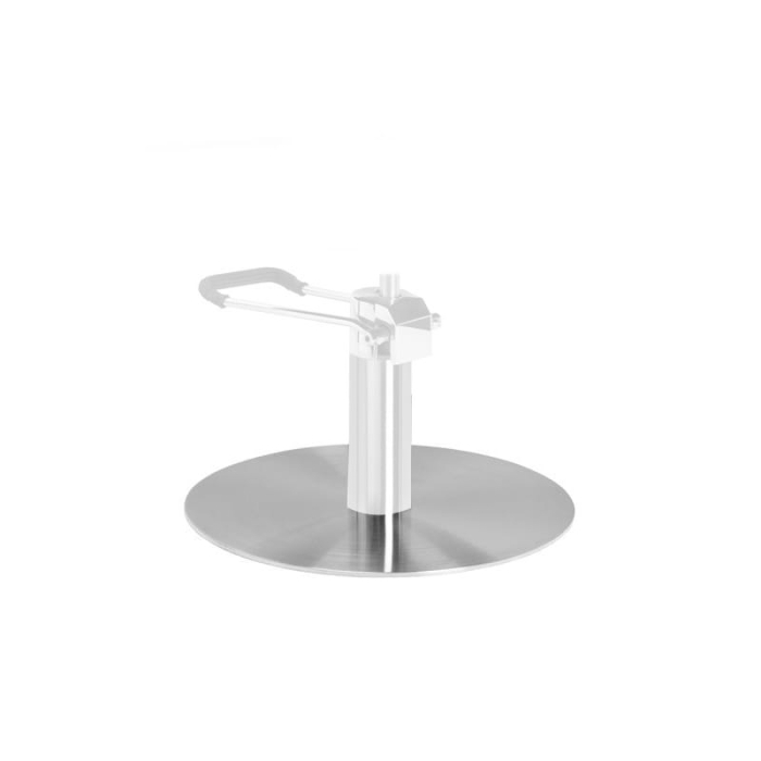PODSTAWA DO FOTELA FRYZJERSKIEGO OKRĄGŁA INOX L010 getfull 2085