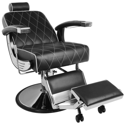 GABBIANO FOTEL BARBERSKI IMPERIAL CZARNY getfull 671