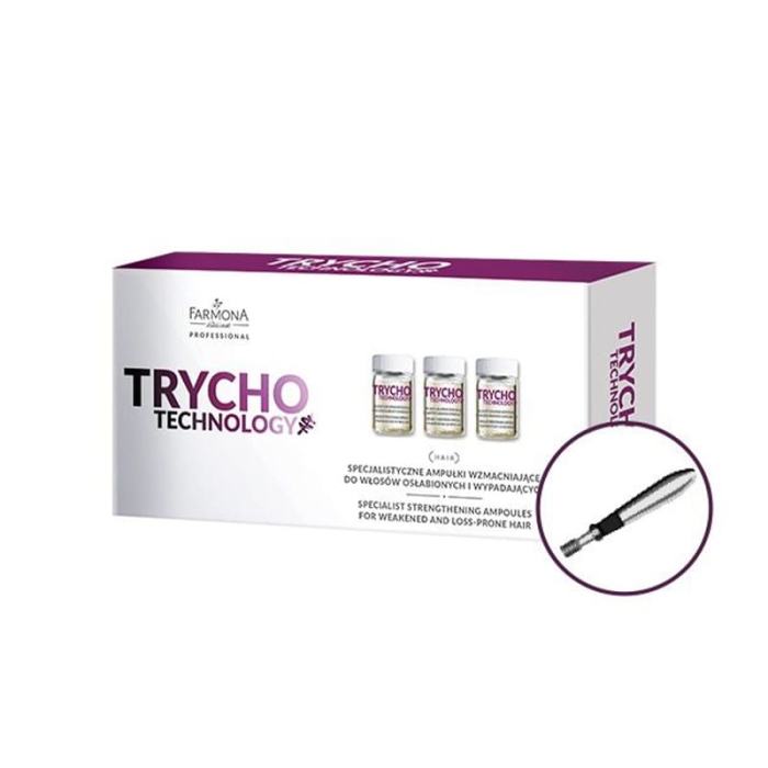 FARMONA TRYCHO TECHNOLOGY Specjalistyczne ampułki wzmacniające do włosów osłabionych i wypadających 10x5 ml getfull 2715