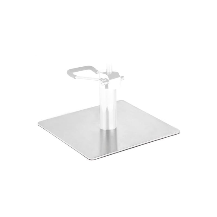 PODSTAWA DO FOTELA FRYZJERSKIEGO KWADRATOWA INOX L009 getfull 2084
