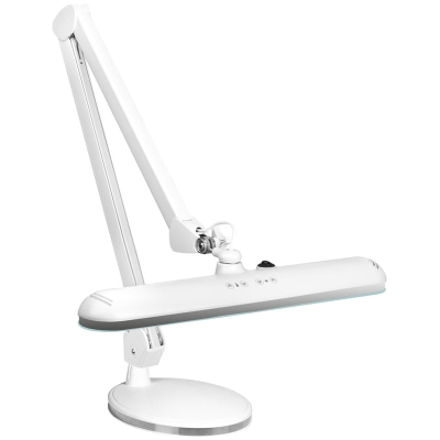 LAMPA WARSZTATOWA LED ELEGANTE 801-TL Z PODSTAWKĄ REG. NATĘŻENIE I BARWA ŚWIATŁA WHITE getfull 1362