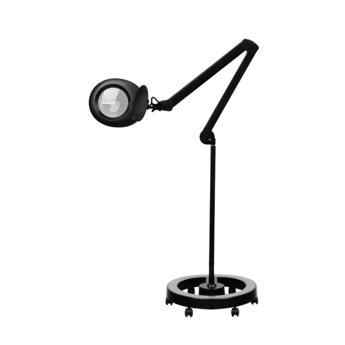 LAMPA LUPA ELEGANTE 6025 60 LED SMD 5D BLACK ZE STATYWEM getfull 1795
