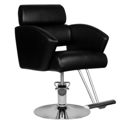 Fotel fryzjerski Hair System HS02 - Czarny