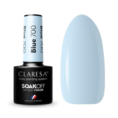 CLARESA Lakier hybrydowy BLUE 700 -5g getfull 4270