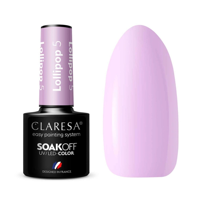 CLARESA Lakier hybrydowy LOLLIPOP 5 -5g getfull 4272