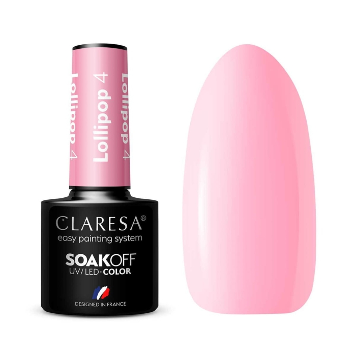 CLARESA Lakier hybrydowy LOLLIPOP 4 -5g getfull 4394