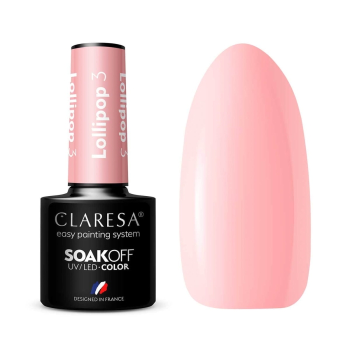 CLARESA Lakier hybrydowy LOLLIPOP 3 -5g getfull 4412